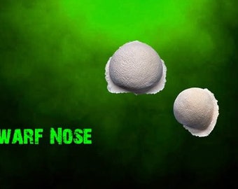 Dwarf Nose - Foam Latex Prosthetic (UNPAINTED)