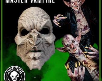 Master Vampire - Foam Latex Prosthetic (UNPAINTED)
