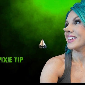 Pixie / Elf Nose Tip - Foam Latex Prosthetic (UNPAINTED)