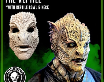 The Reptile Face - Foam Latex Prosthetic (UNPAINTED)
