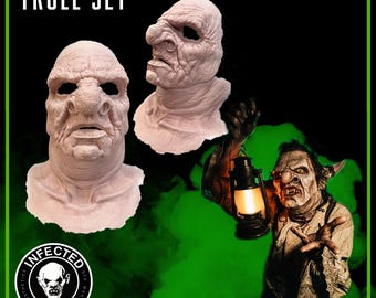 Troll Set - Foam Latex Prosthetic (UNPAINTED)