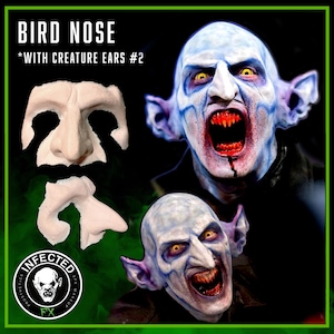 Bird  Nose - Foam Latex Prosthetics (UNPAINTED)