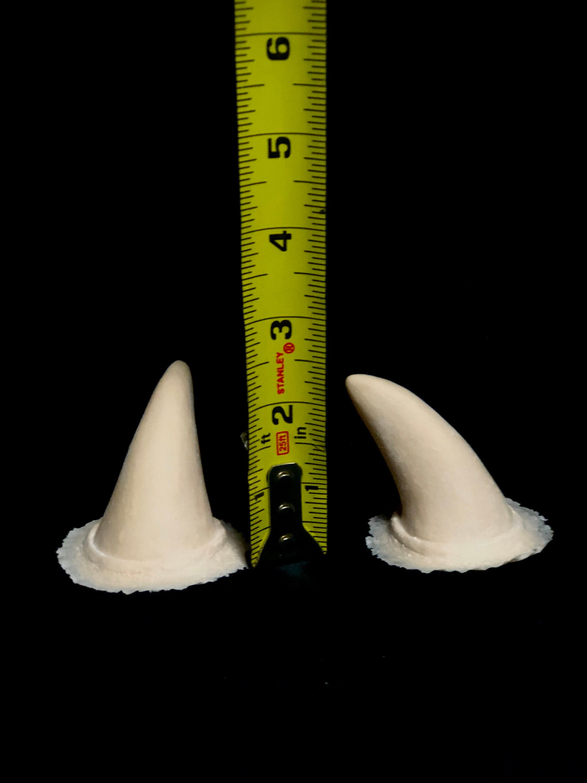 Horns Foam Latex Prosthetic UNPAINTED Etsy