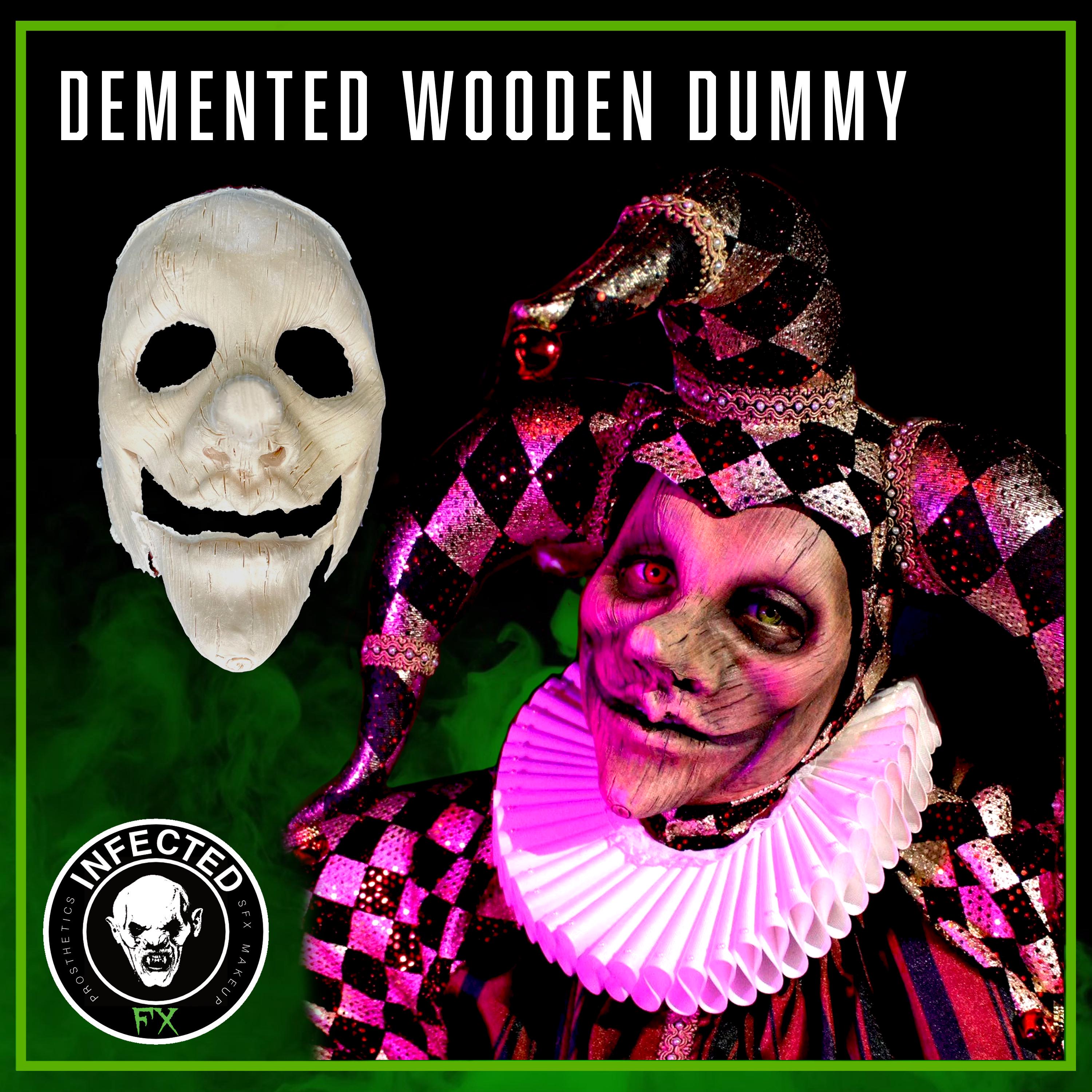 Demented Wooden Dummy - Foam Latex Prosthetic (UNPAINTED) - Etsy