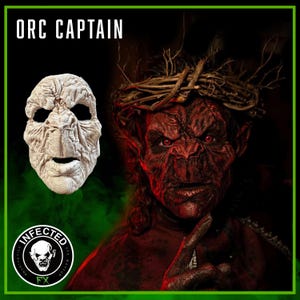Orc Captain - Foam Latex Prosthetic (UNPAINTED)