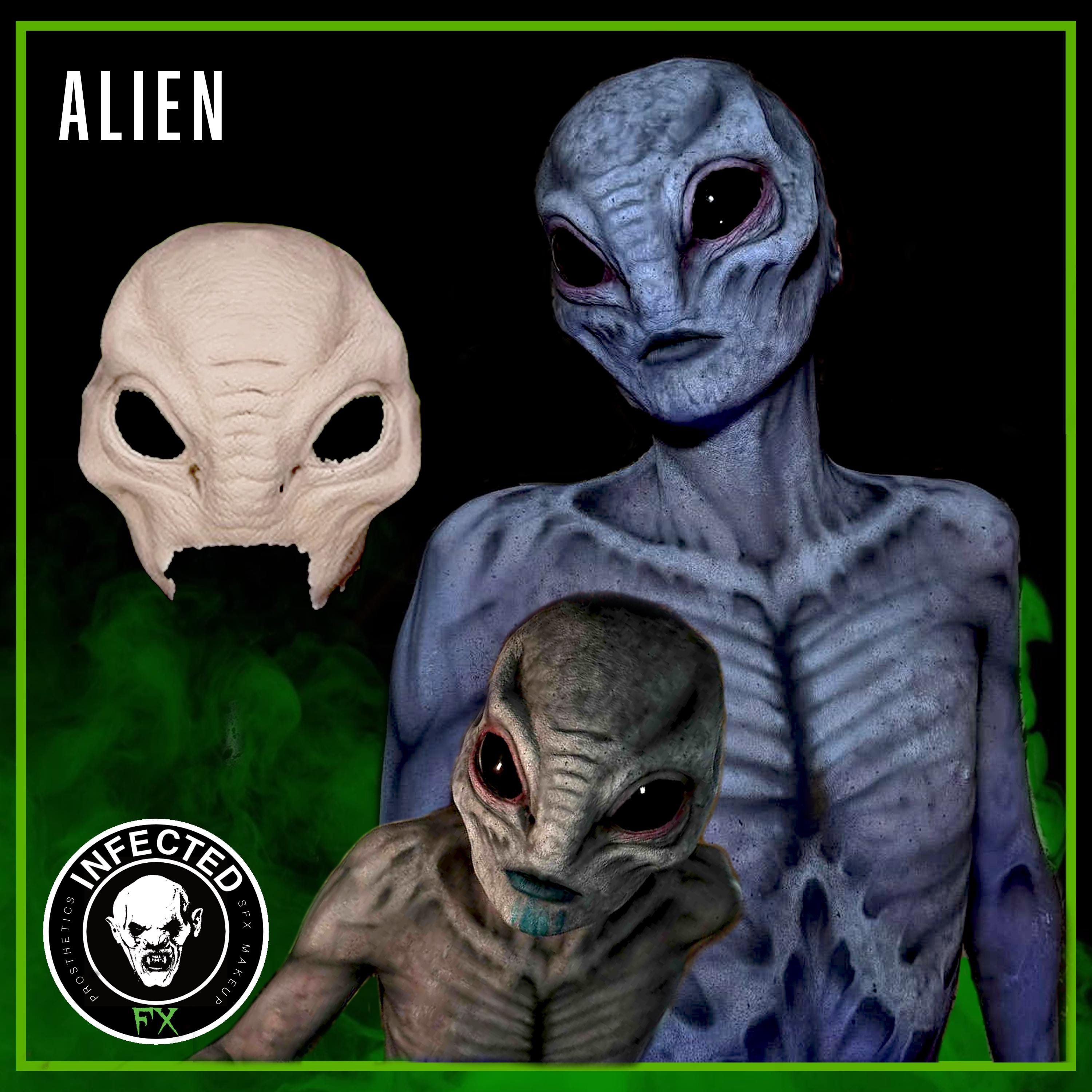 Alien - Foam Latex Prosthetic (UNPAINTED) - Etsy 日本