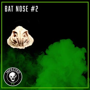 Bat Nose #2  - Foam Latex Prosthetics (UNPAINTED)