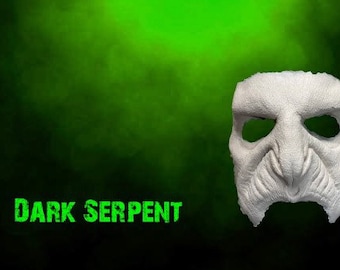 Dark Serpent Foam Latex Prosthetic (UNPAINTED)