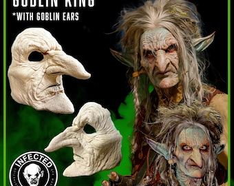 Goblin King - Foam Latex Prosthetic (UNPAINTED)