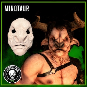 Minotaur - Foam Latex Prosthetic (UNPAINTED)