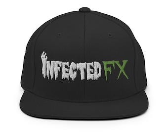 Embroidered Infected FX Snapback Hat