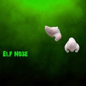 Elf Nose- Foam Latex Prosthetic (UNPAINTED)