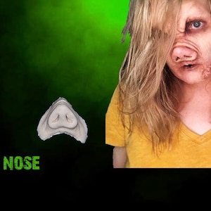 Pig Nose Foam Latex Prosthetic (UNPAINTED)