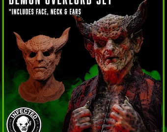 Overlord Set - Foam Latex Prosthetic (UNPAINTED)