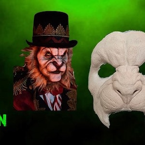 Lion - Foam Latex Prosthetic (UNPAINTED)