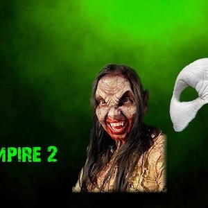 Vampire Brow #2 -Foam Latex Prosthetic (UNPAINTED)