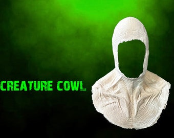 Creature Cowl - Foam Latex Prosthetic (UNPAINTED)