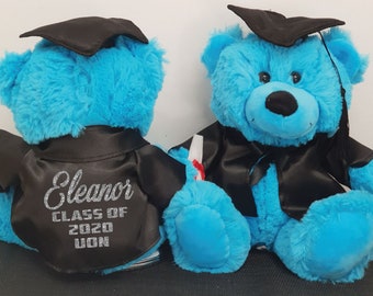 Birthday Wedding Personalised Graduation Bear Hollyood Lime 40cm Engagement
