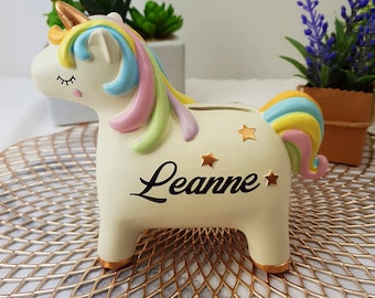 Unicorn Money Box Etsy - 