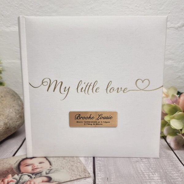 My little love baby photo album 200 photo | Newborn Baby Gift Australia