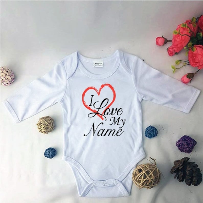 Personalised I Love My Mum Bodysuit