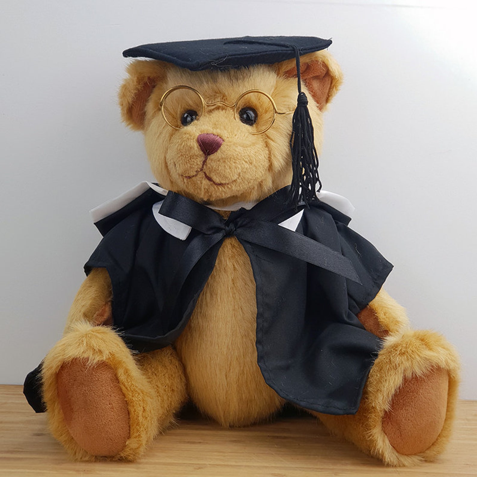 Personalised Graduation Teddy Bear with Glittered Cape Etsy