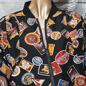 Silk bomber jacket