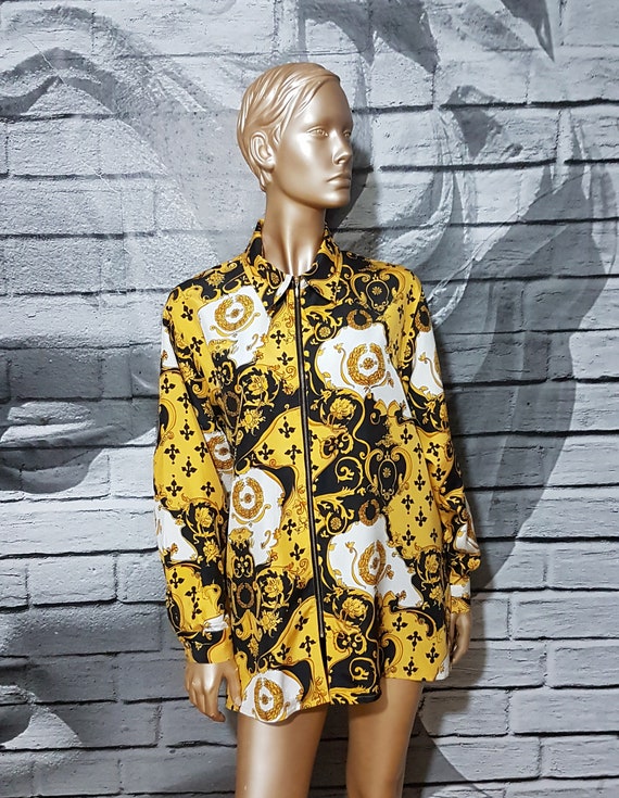 Baroque silk shirt