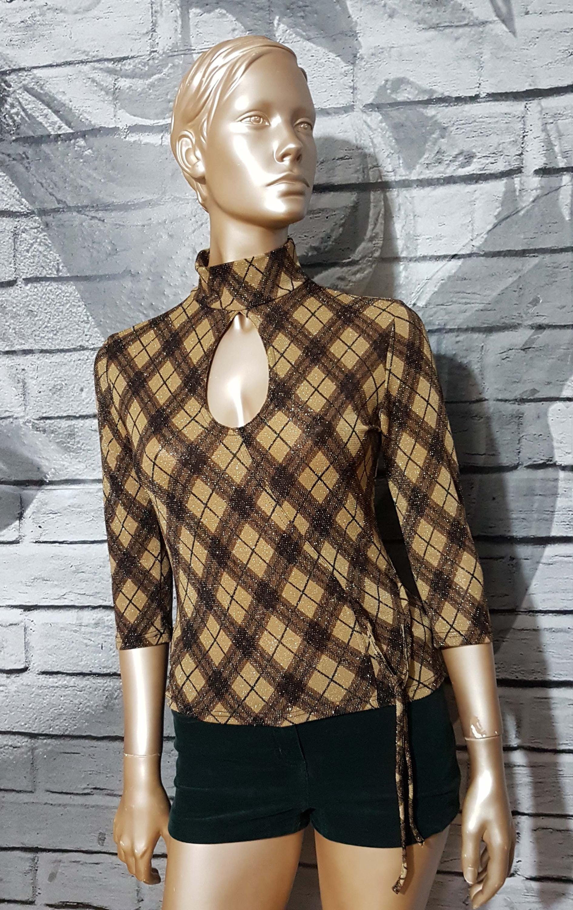 ワイズ 半袖シャツドレス HOUNDSTOOTH  SHIRT DRESS 2024ss YN-D22-225 レディース SIZE 2 Y’s 中古 Sleeveless fitted Tweed Dress | SLY010