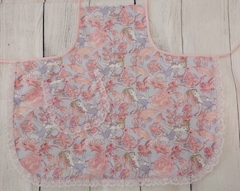 Cinderella Apron - little girl apron - 3 to 6 apron - Cinderella princess apron