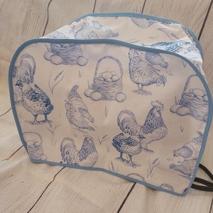 Toaster cover - rooster toast cover - 2 slice toaster cover
