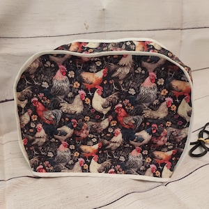 Rooster Toaster cover - 2 slice toaster cover
