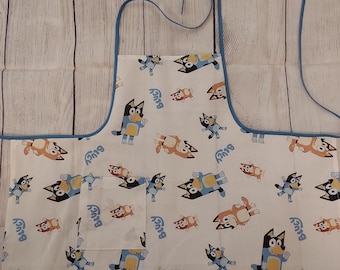 Bluey little kids apron