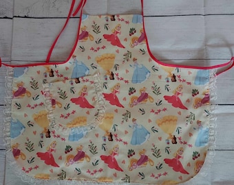 Princess Apron- little girls apron- kids apron