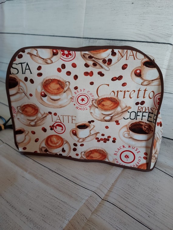 NEW 2 SLICE APPLIANCE TOASTER COVER COFFEE 