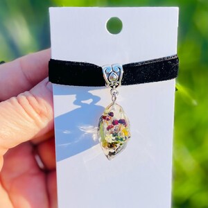 Personalized Crystal Real Mushroom Pendant Necklace Unisex: Custom Mushroom Number Family Jewelry Keepsake image 10
