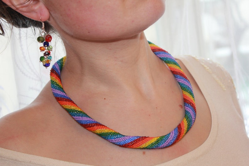 Rainbow summer jewelry,cluster bridesmaid earrings,pride earrings long,cluster earrings drop,elegant classy earrings,rainbow party accessory