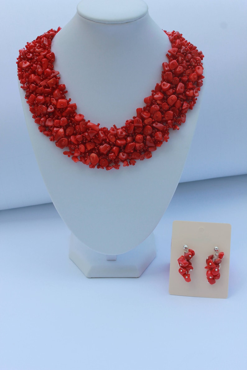 Necklaces. Beaded Necklaces for Women With Raw Crystals Etsy