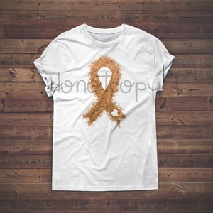 Glitter Leukemia Ribbon