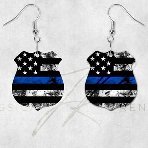 Thin Line Badge Ohrringe Digital File Bundle