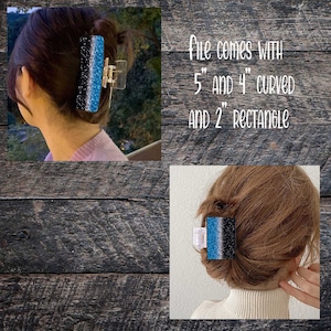 Detroit Hair Clip Digital Design