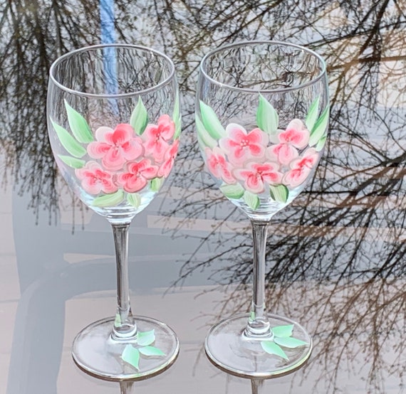 Glass Goblet Glasses, Kawaii Girl Glass, Girl Wine Glasses