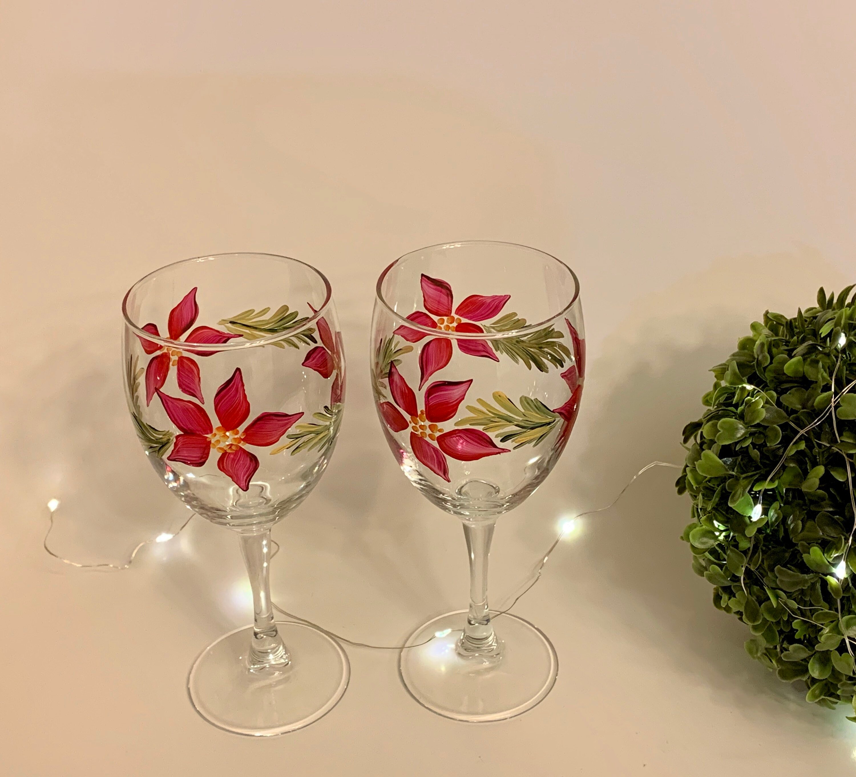 Elcio 17 oz. Christmas Joy Stemmed Wine Glass with Matching Gift Box