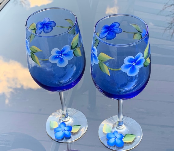 wine glass earrings Wine Glass Earrings