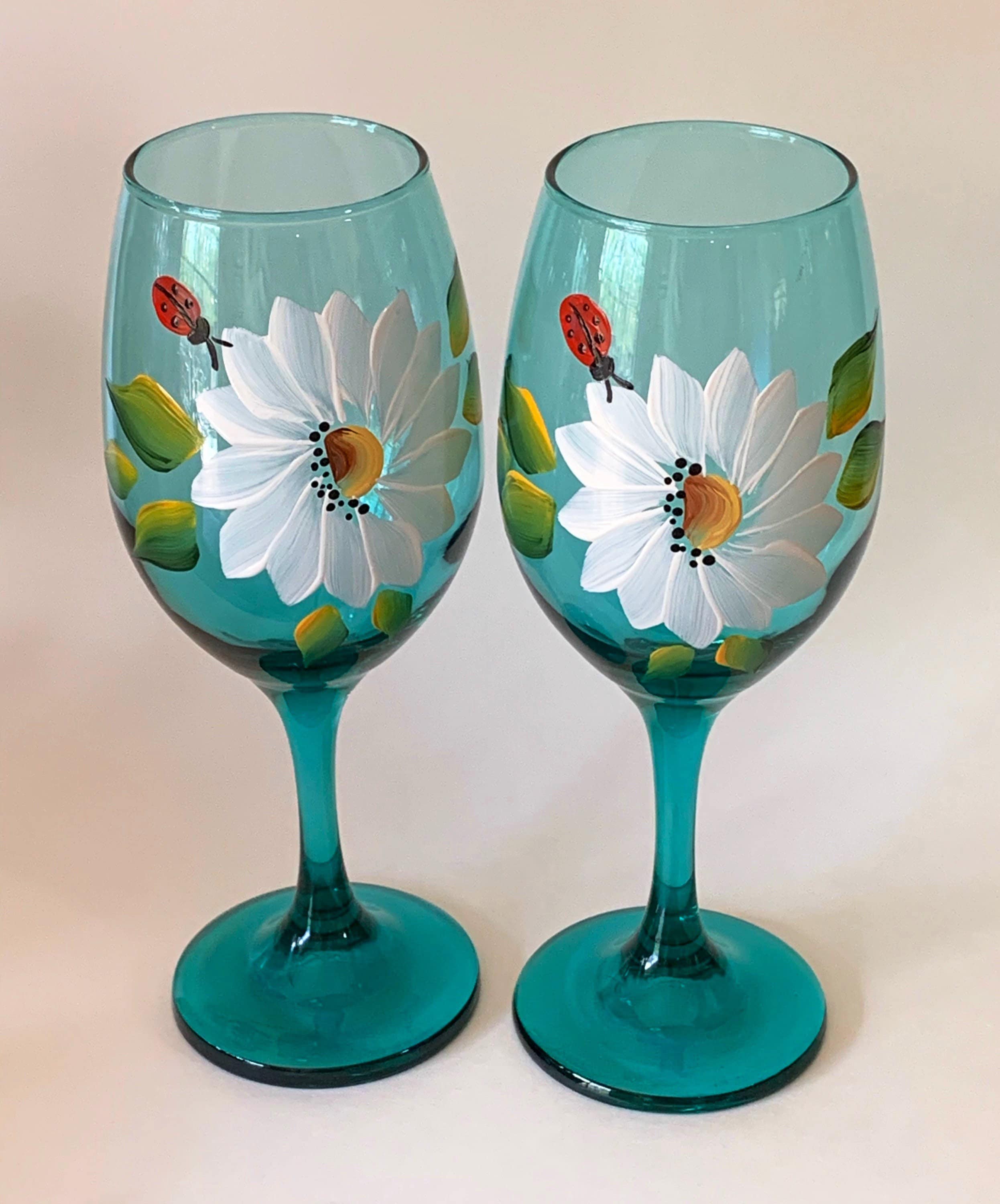 900+ Best Wine Glasses/ Glass Painting ideas  glass painting, painting  glassware, painted wine glasses