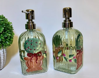 Dish soap dispenser, soap dish, soap dispenser, topiary lotion dispenser, glass soap dispenser, soap pump bottle, hand soap dispenser