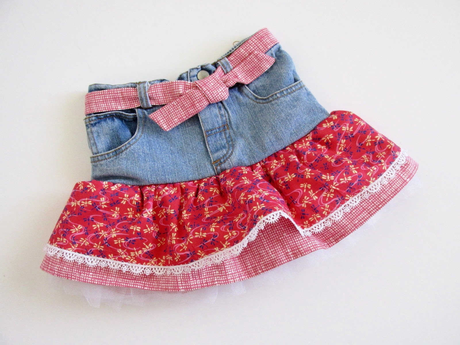 jean tutu skirt