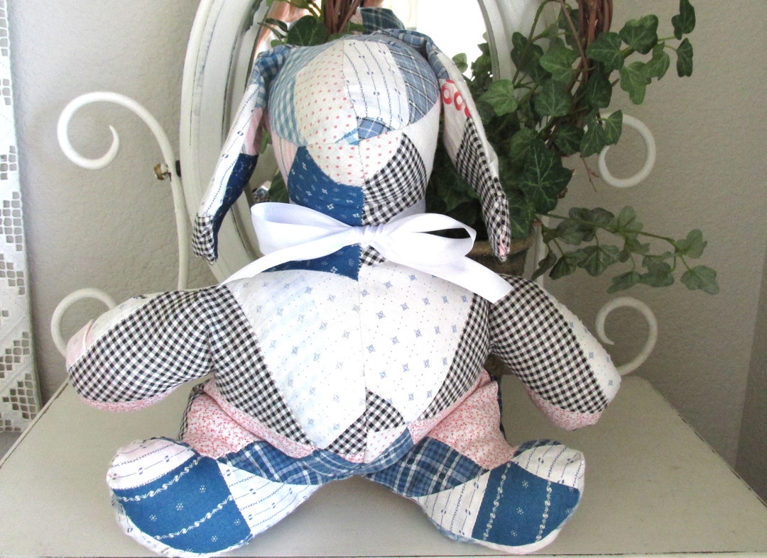 Patchwork Rabbit Quilt 14