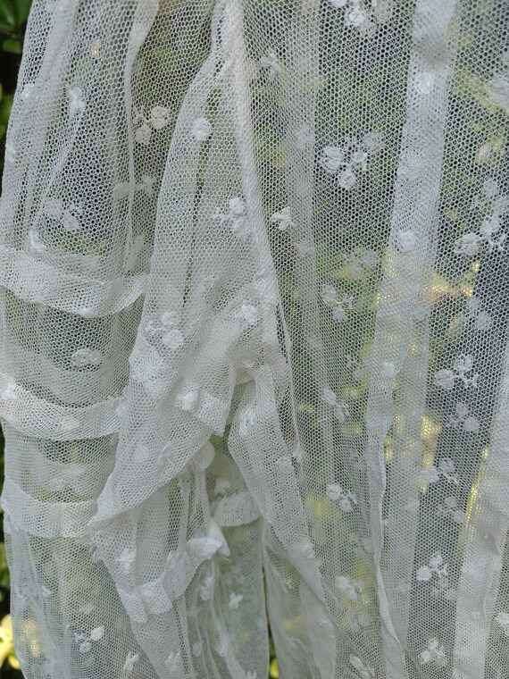STUNNING ANTIQUE EDWARDIAN lace lawn blouse! - image 4
