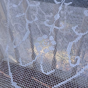 Vintage Handmade White Coverlet/ Tablecloth!